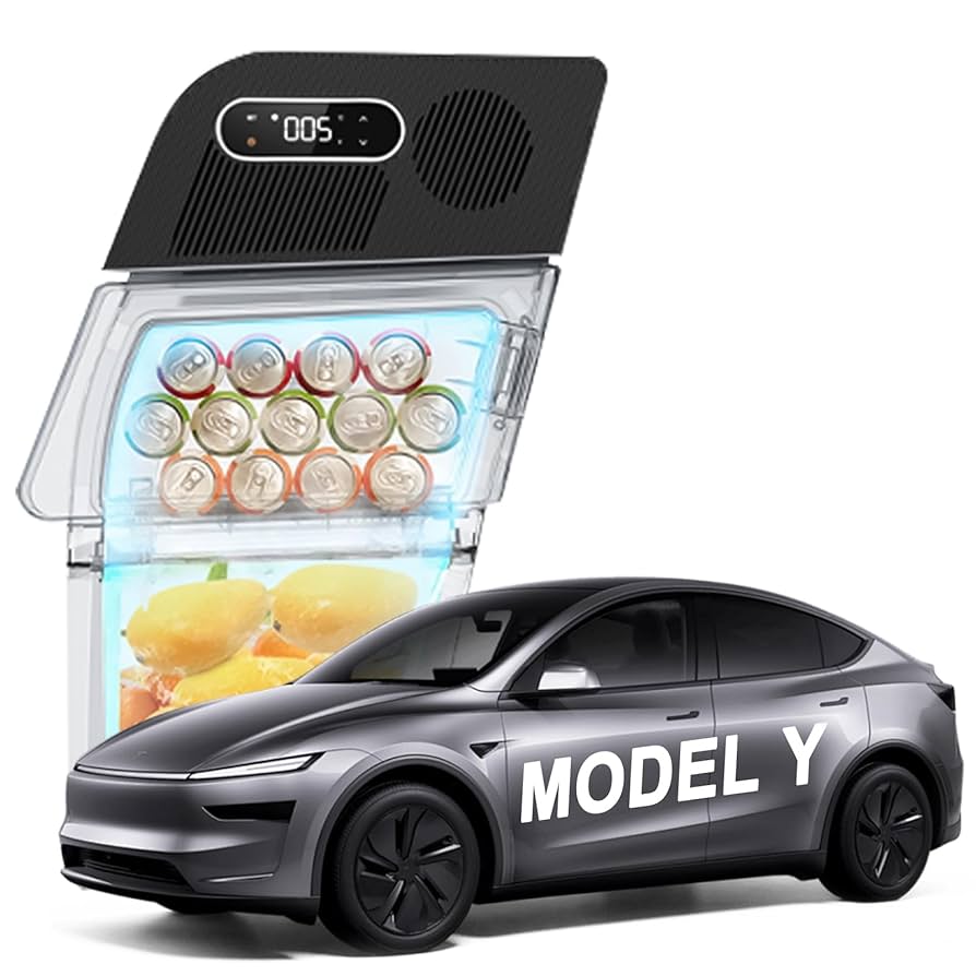 Tesla Model Y トランク フリーザー Amazon.com: Tlyard Tesla Model Y Car Refrigerator, 22°F