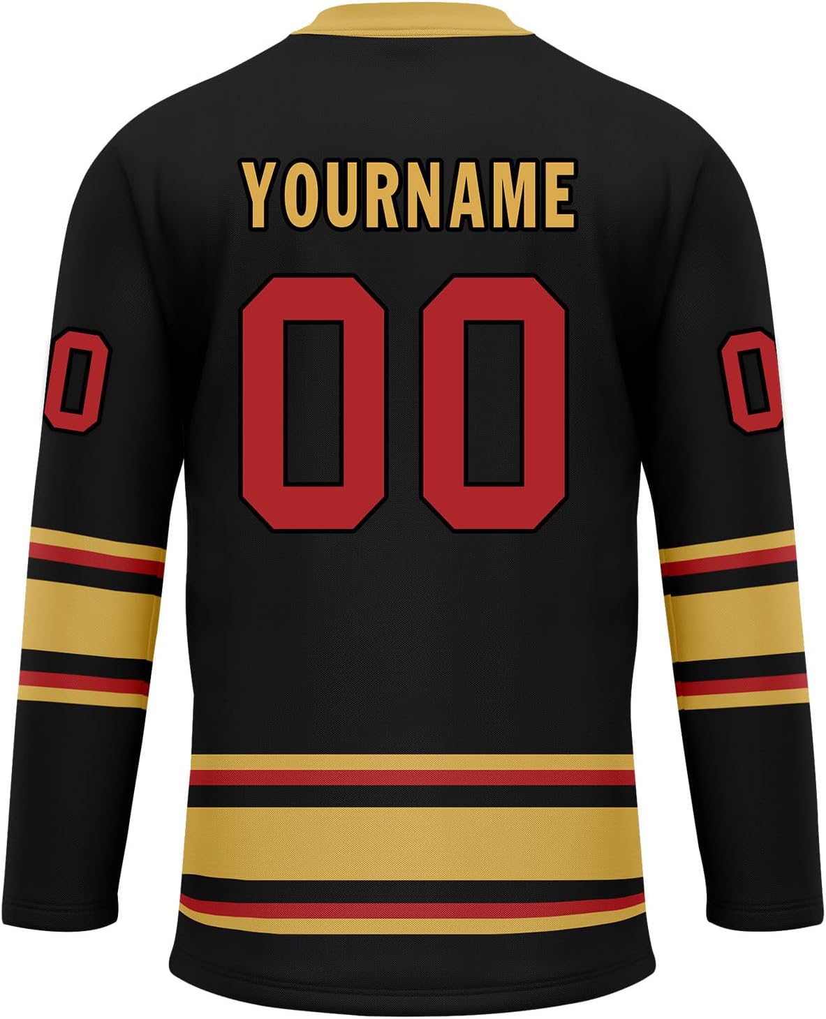 Custom Skull Hockey Jersey Personalized Name Number Ice Hockey Jersey Gothic Punk Hockey Shirt for Men Youth - Image 4