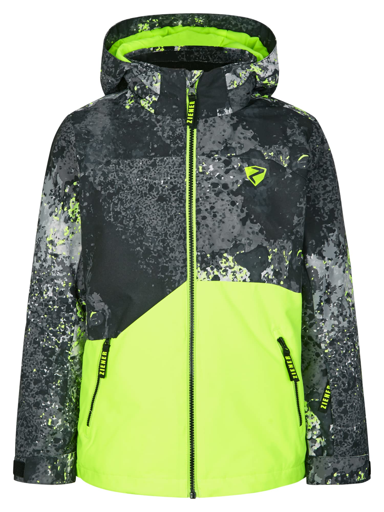 Ziener Fleecepullover JOKKA, aufgeraute Stoffinnenseite für angenehmes