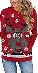 Moletom feminino de malha color block – pulôver casual de manga comprida com bolso