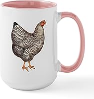 Vista 46 de CafePress Chicken Whisperer - Taza grande de cerámica (15.0 fl oz)
