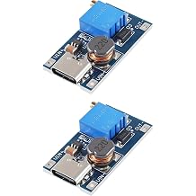 MT3608 DC-DC Boost Step Up Module Adjustable USB Type C Converter 2V24V to 5V28V 2A