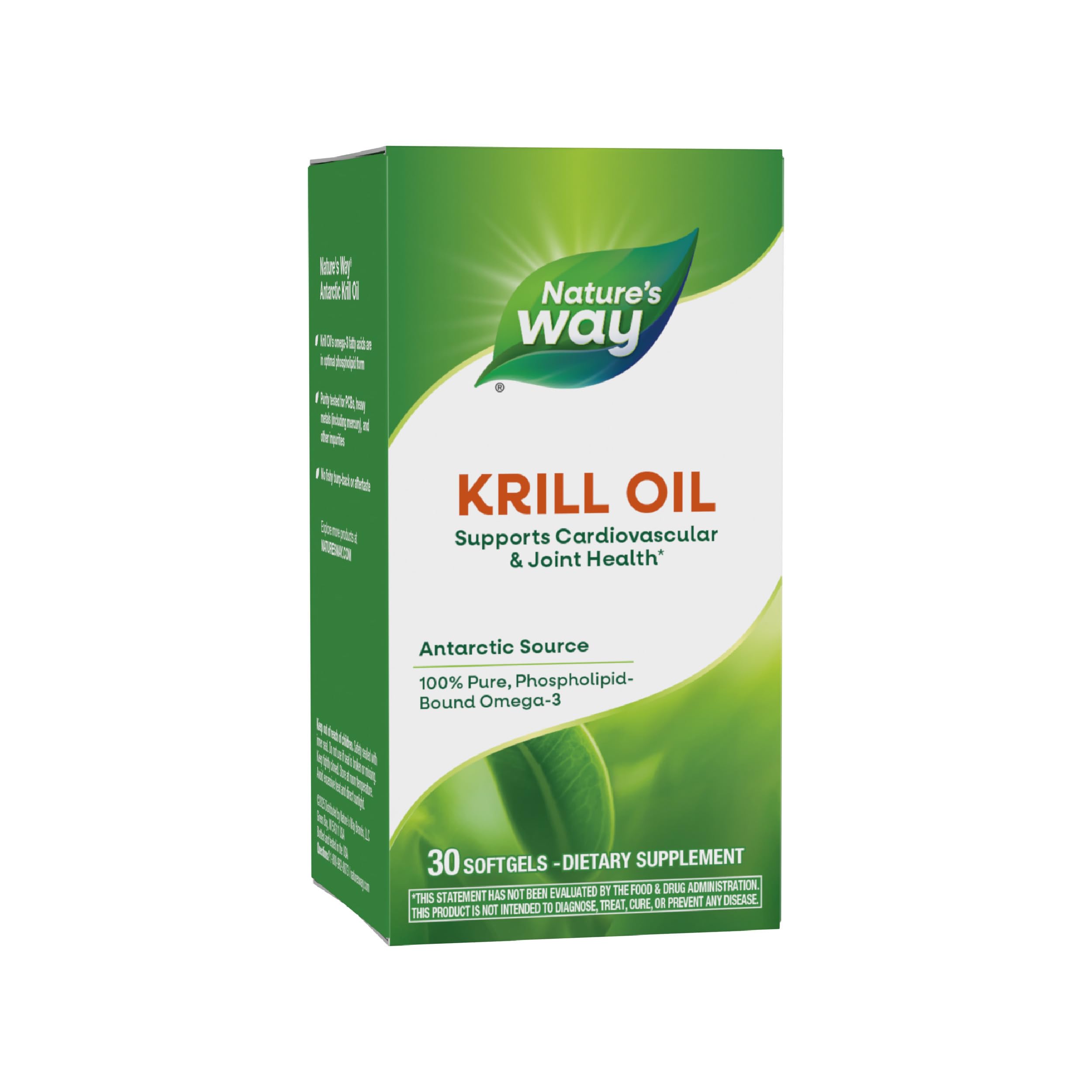 Amazon.com: Nature's Way Krill Oil, Supports Cardiovascular and
