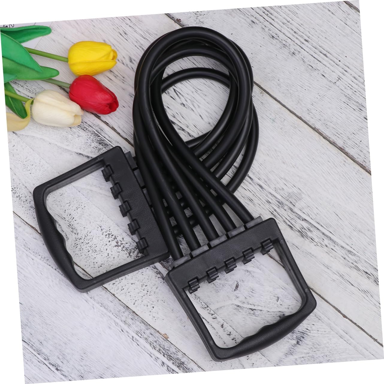 Home Gym Bands for Working Out Exercise Equipment Chest Expander Adjustable Spring Steel Exerciser Random Colors