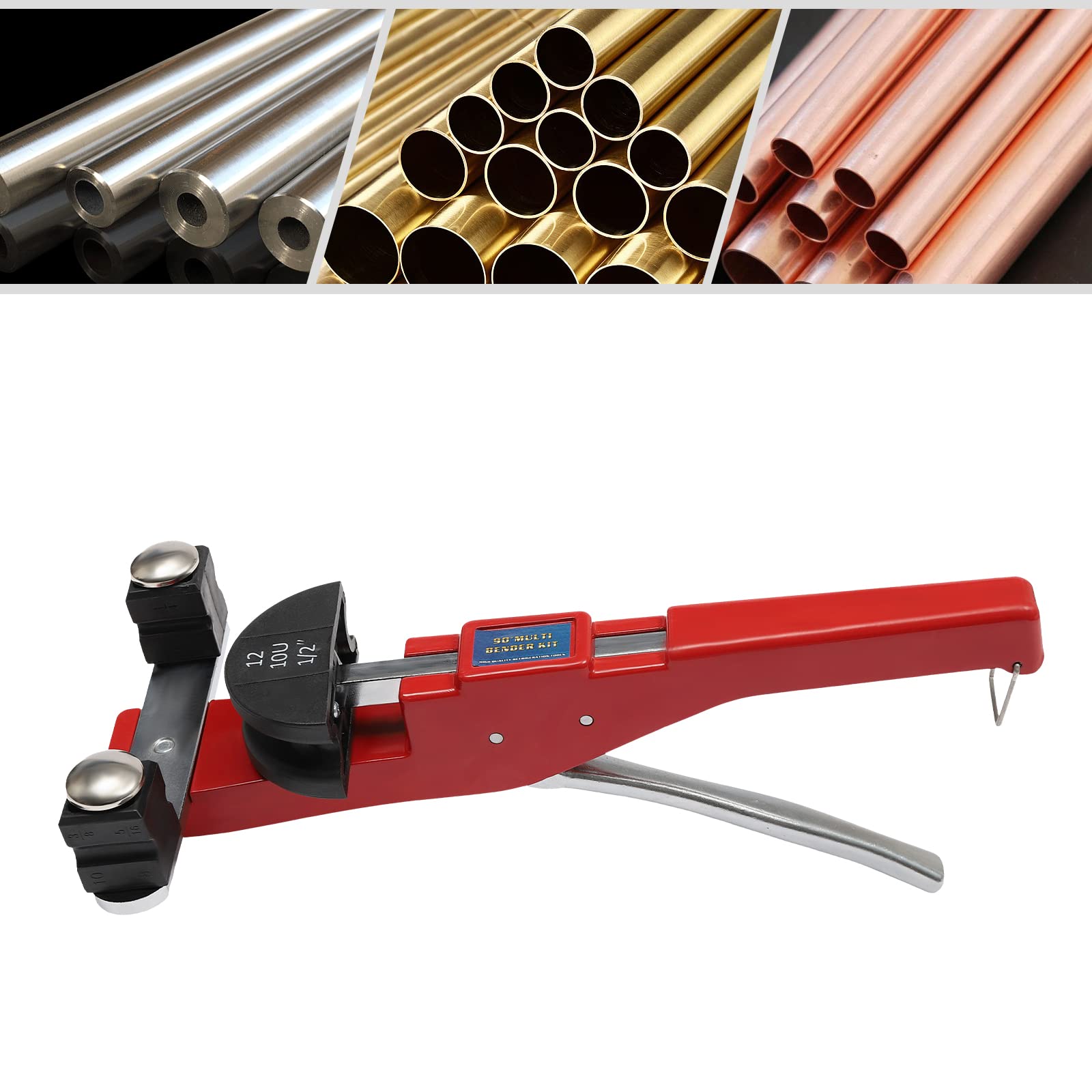 Doblador de tubos de cobre CT-999 6-22mm 7 matrices con cortador