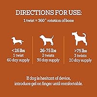 Vista 2 de Twist + Lick Aller-Suplemento inmune y piel y pelaje 2.3 oz