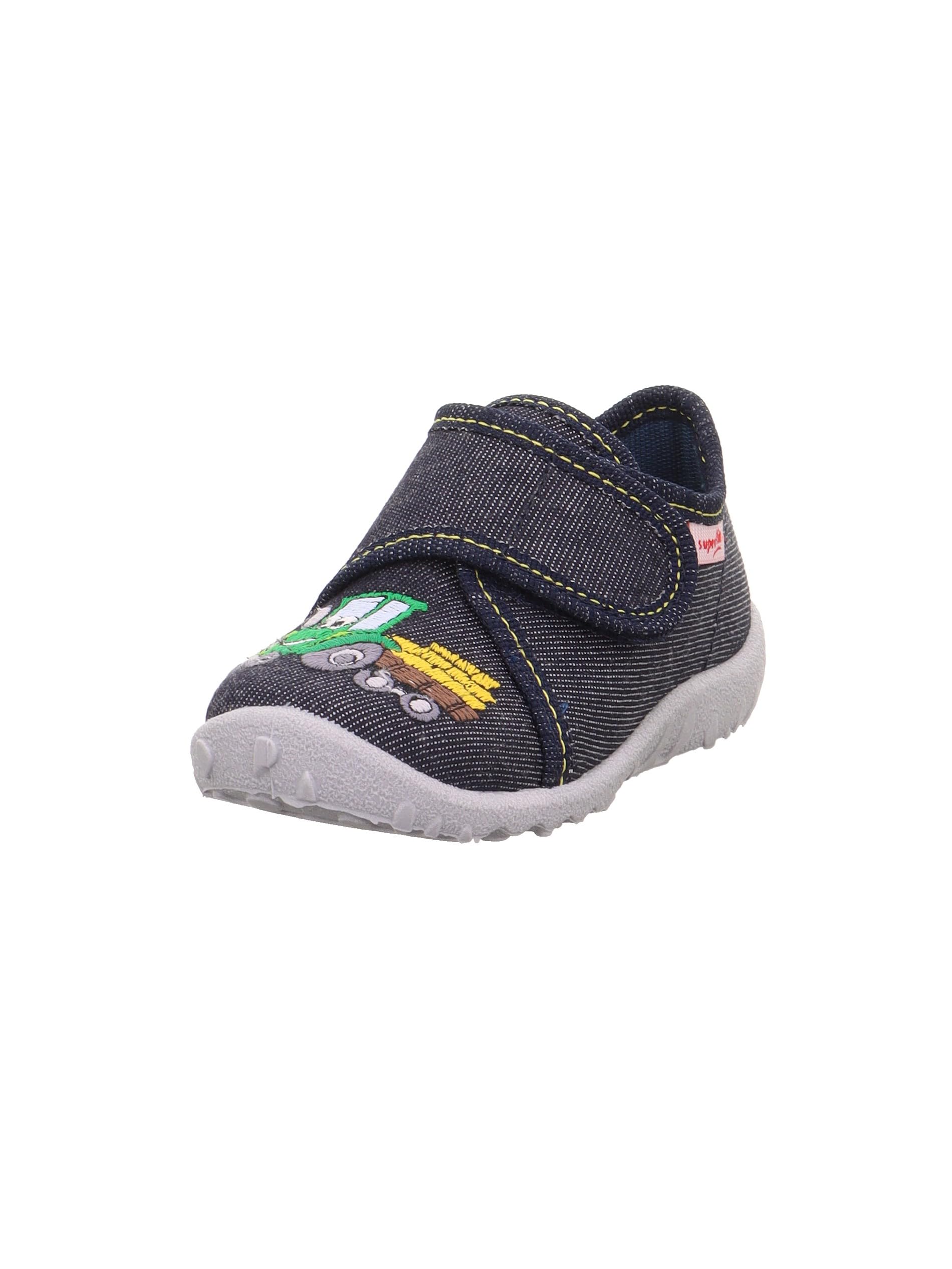 Superfit Baby Girls SPOTTY Hausschuhe, blau 8080