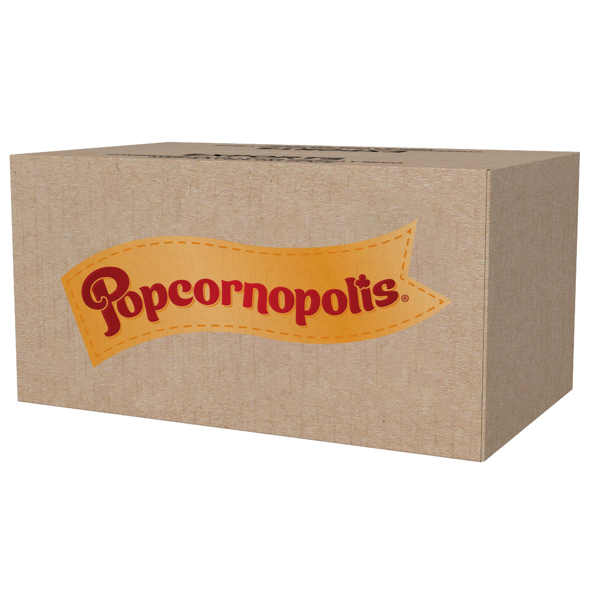 Amazon.com: Popcornopolis 12 ct, 2.65 oz Case, Caramel Flavored