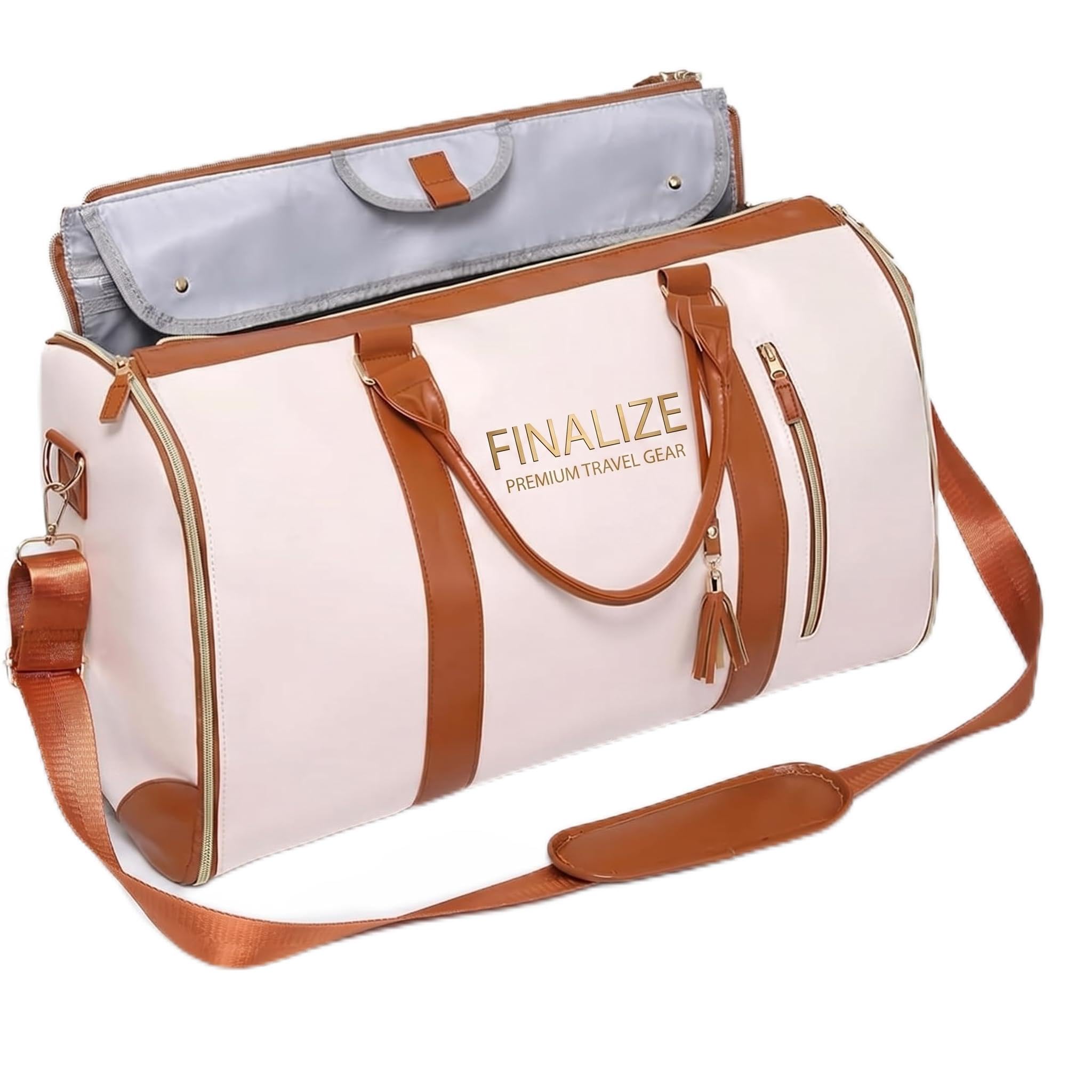 finalize 2-in-1 Convertible Garment Duffle Bag with Shoe Pouch - Weekender Travel Bag (Women Handbag)-picture-11