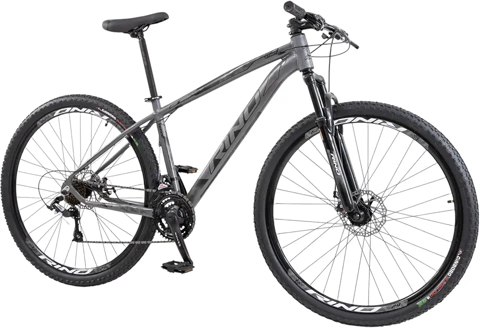Bicicleta Rino Start RX 1.4 MTB Aro 29 Alumínio 24 Marchas Freio a Disco Suspensão Dianteira