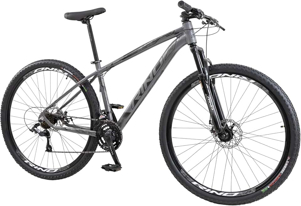Bicicleta Rino Start RX 1.4 MTB Aro 29 Alumínio 24 Marchas Freio a Disco Suspensão Dianteira