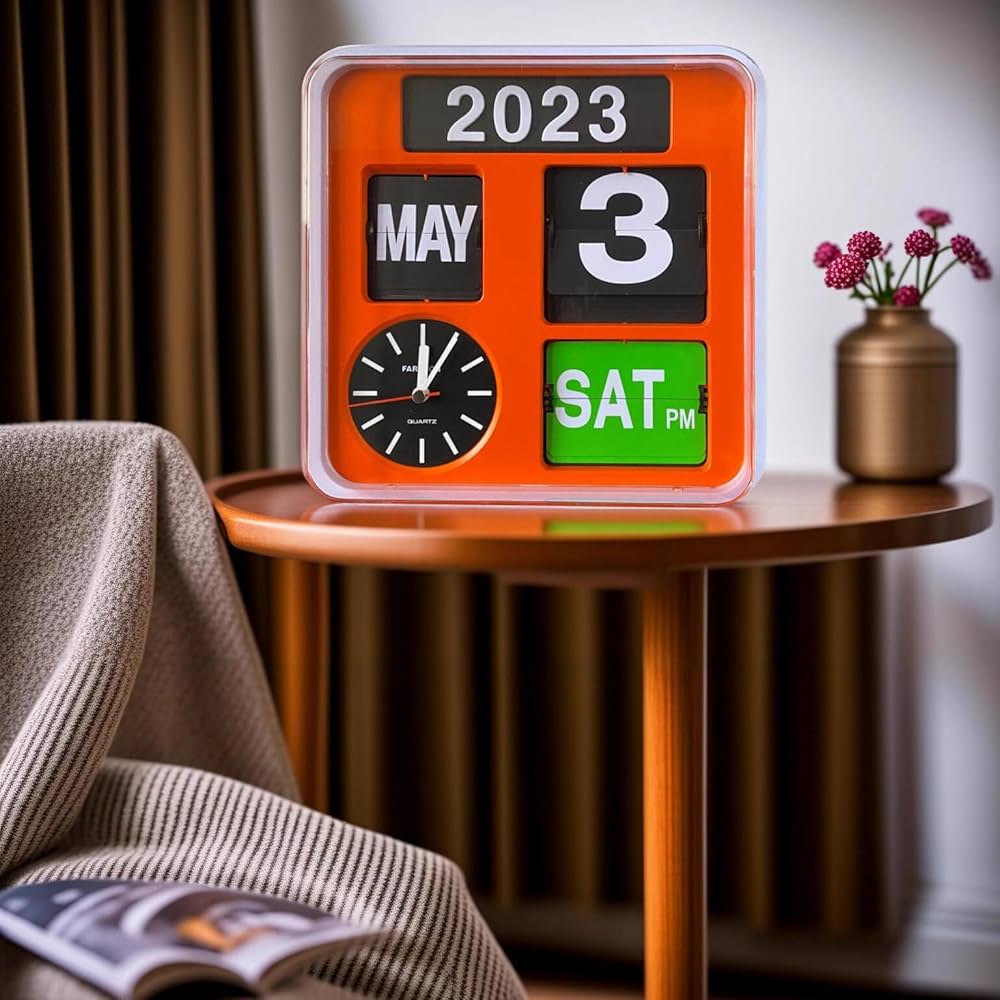 GYSABS Fartech classic fully automatic date desktop flip