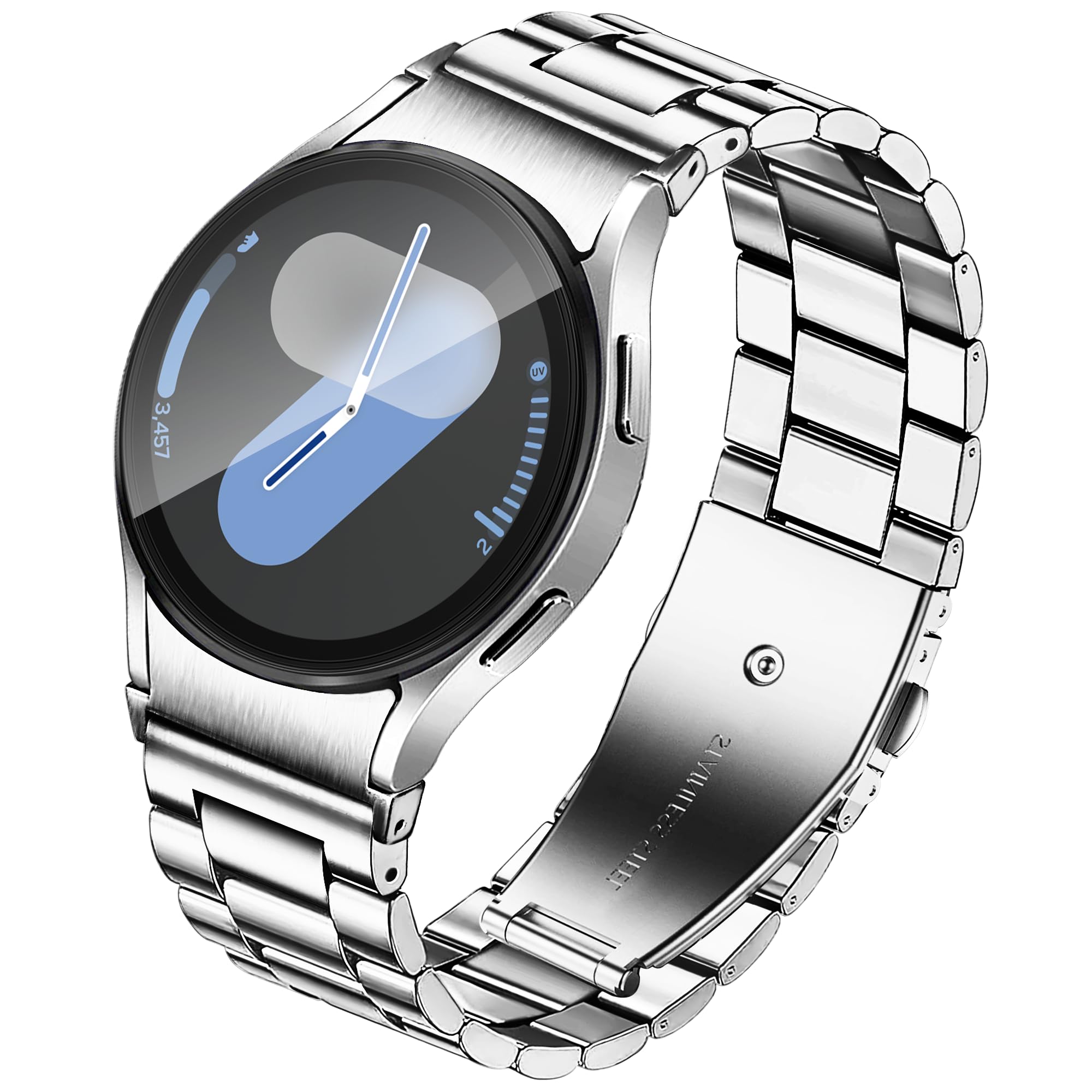 Aniaboho 20mm Metall Armband Kompatibel für Samsung Galaxy W