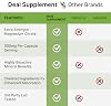DEAL SUPPLEMENT Citrato de Magnesio 500 mg, 240 Cápsulas | Fácilmente Absorbido, Mineral Traza Purificado – Una al Día, No GMO 5