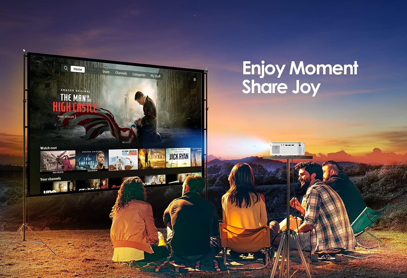 Buy VIMGO Projector, Full HD 1080P 