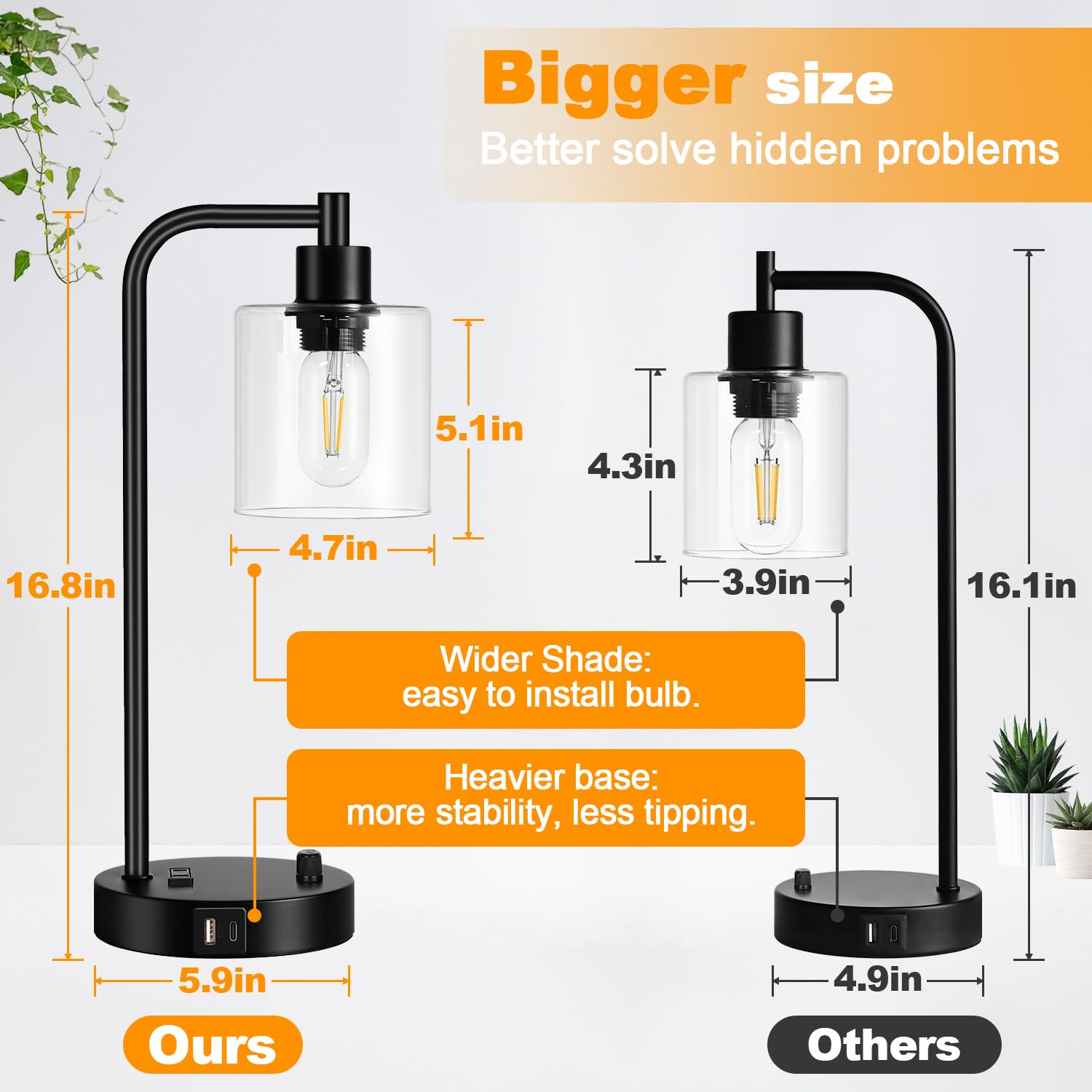 Lampada da scrivania LED dimmerabile lampada da tavolo USB ricaricabile LED lampada da scrivania 1109-524