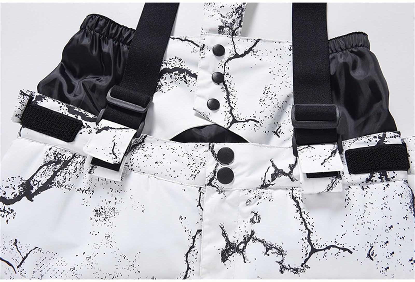 Damen Herren Skihose Langgröße Wasserdicht Schneehose Winter Winddichte Ski Hosen Für Männer Warm Gefütterte Snowboardhose Mit Verstellbarer Träger Ski Hose Skilanglaufhose Outdoorhose Mit Hosenträger