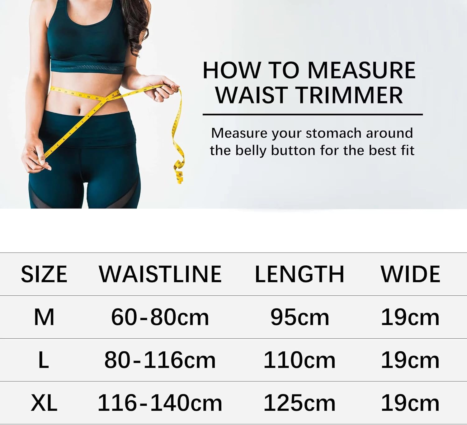 EULANT Waist Trainer for Women Body Shaper Adjustable Belly Belt Fat Burner,Waist Cincher,Sweat Bands Wrap for Sauna Running Fitness Yoga Squa - Image 5