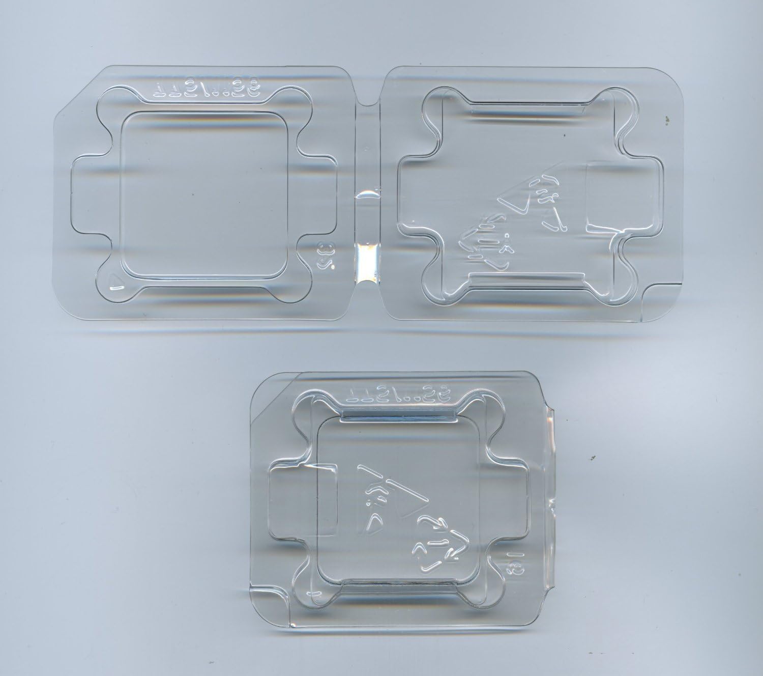 Amazon.com: 50PCS Computer CPU Case Tray Packaging Clamshell for Intel ...