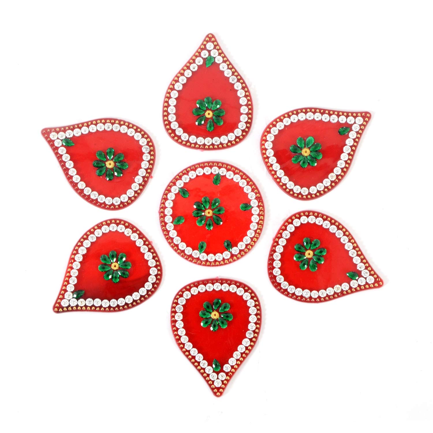 Sponsored Ad - Rangoli/Home Decor/Diwali/Gift for Home/Interior Handcrafted/Floor Stickers/Wall Stickers/Wall Decoration/Floor Decoration/New Year Gift/Party. Rangoli 187