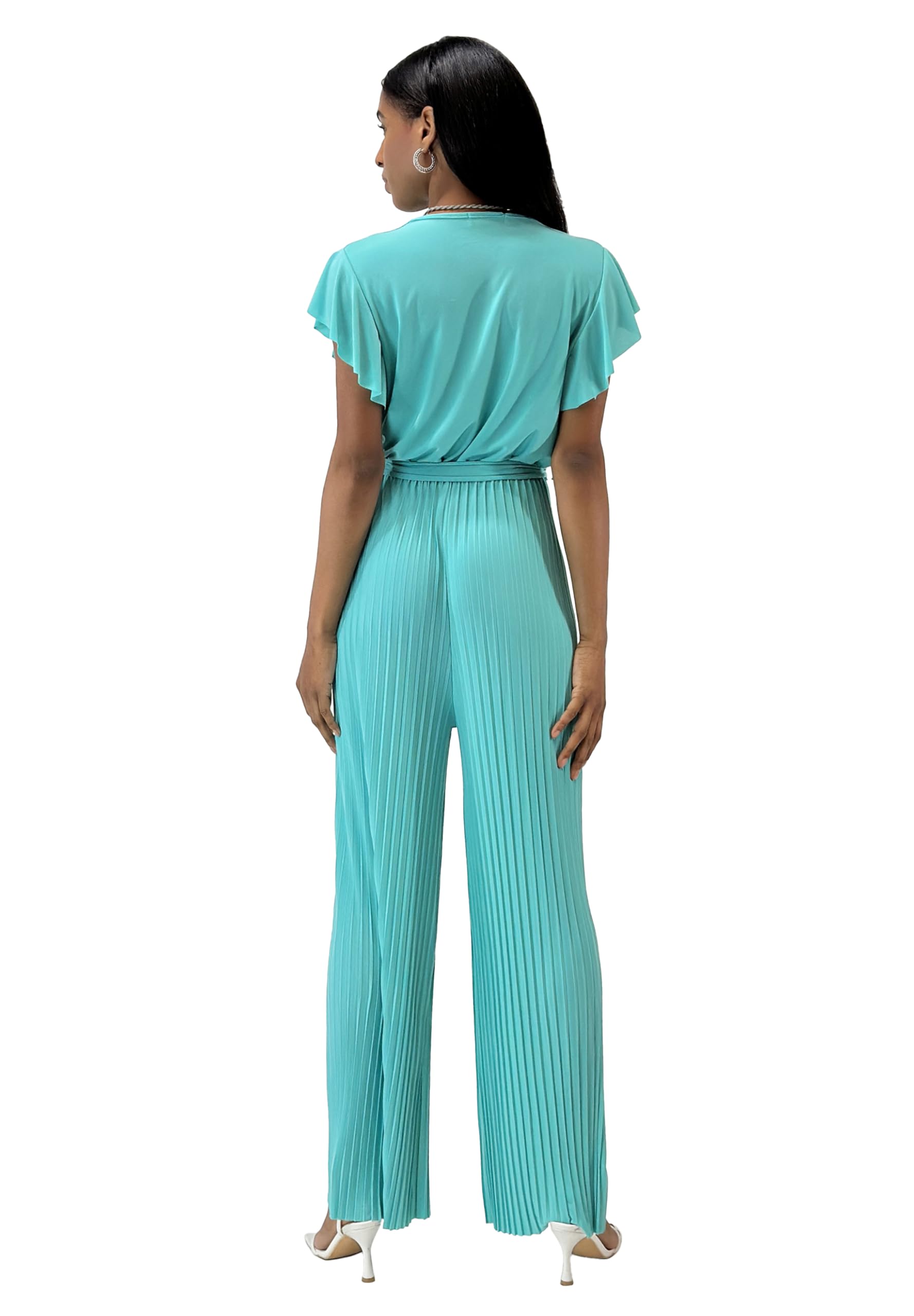 Elara Damen Jumpsuit V-Schnitt
