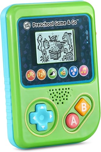 Miniatura 2 de LeapFrog Juguete de videojuego de mano preescolar Game and Go, verde Verde,Rosado,https://www.amazon.com/dp/undefined