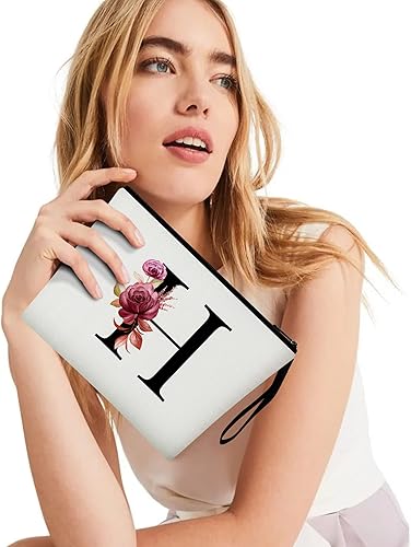 Miniatura 6 de Vavabox A-Z Bolsa de maquillaje personalizada, regalos de cumpleaños para mujeres y madres, regalos para mejor amiga, bolsa de cosméticos para