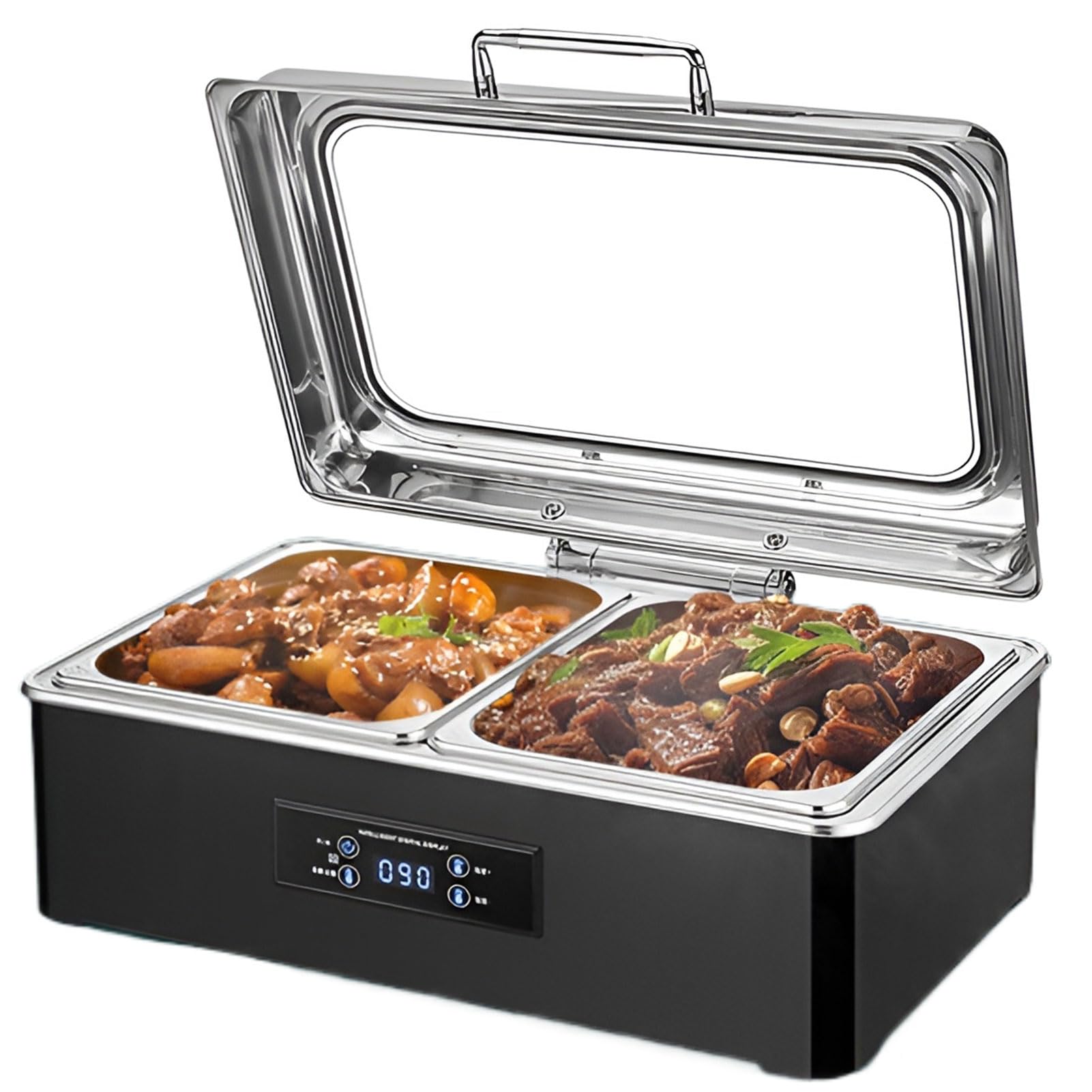 Ensemble de plats à frire 9l avec panneau tactile intelligent