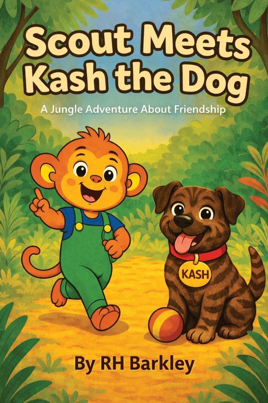 Scout Meets Kash the Dog: A Jungle Adventure about Friendship (Scout and Friends)