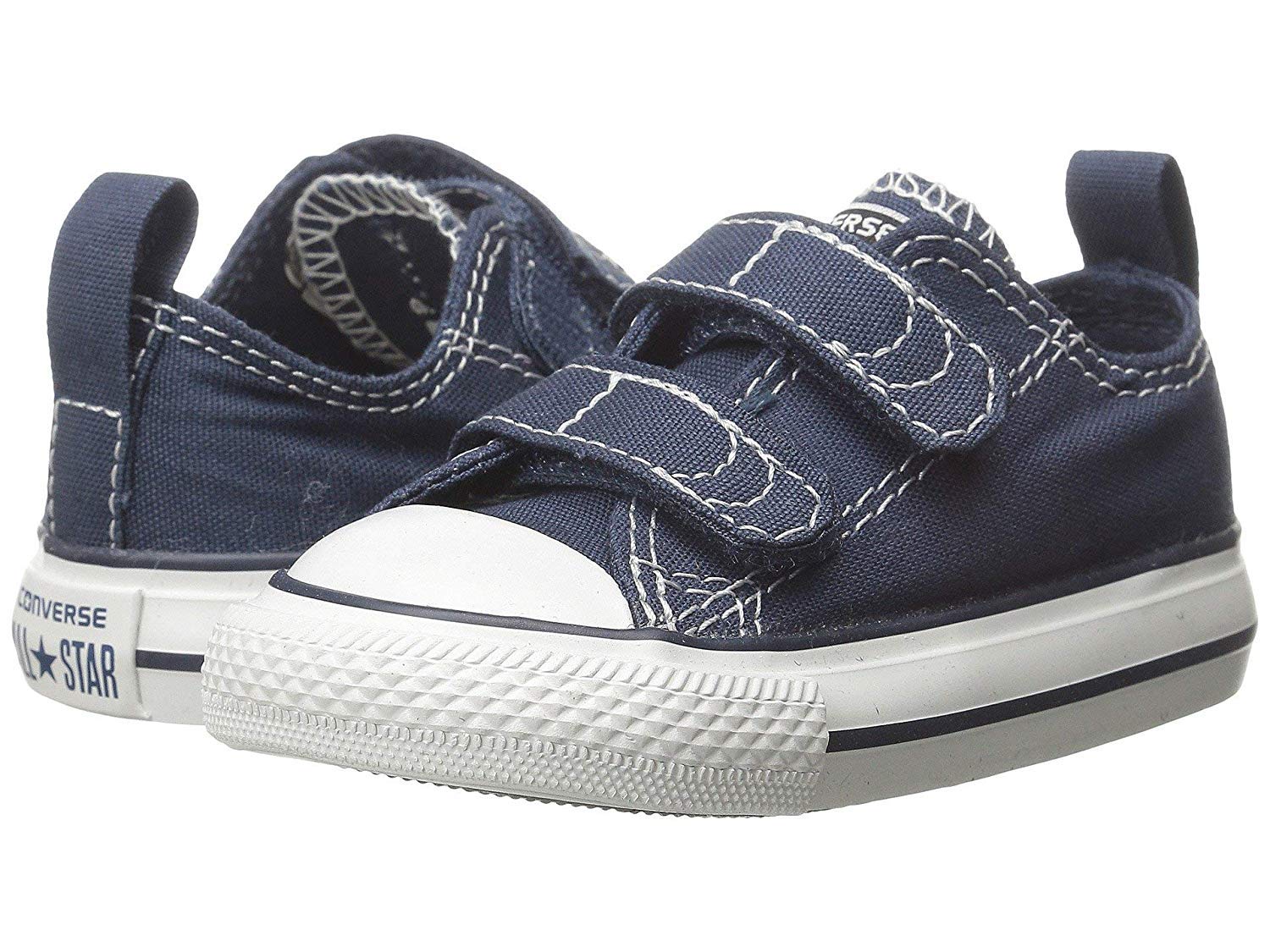 Converse Kids' Chuck Taylor All Star 2v Low Top Sneaker Navy/White