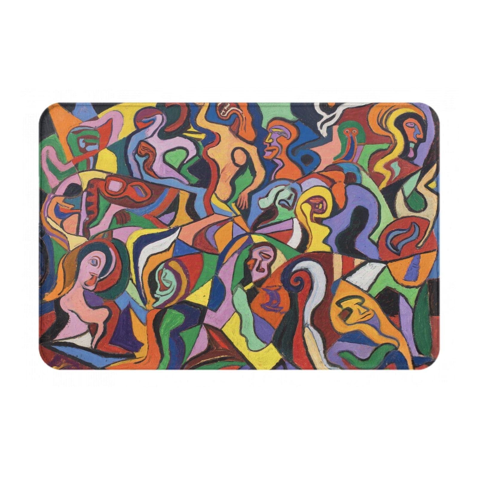Tapis de bienvenue personnalisé Fluora paillasson unique entrée intérieur extérieur
