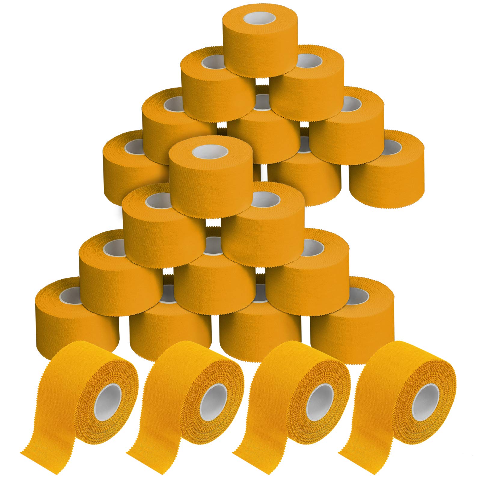 ALPIDEX Cinta Adhesiva Deportiva 24 Rollos 3,8 cm x 10 m Fútbol Balonmano