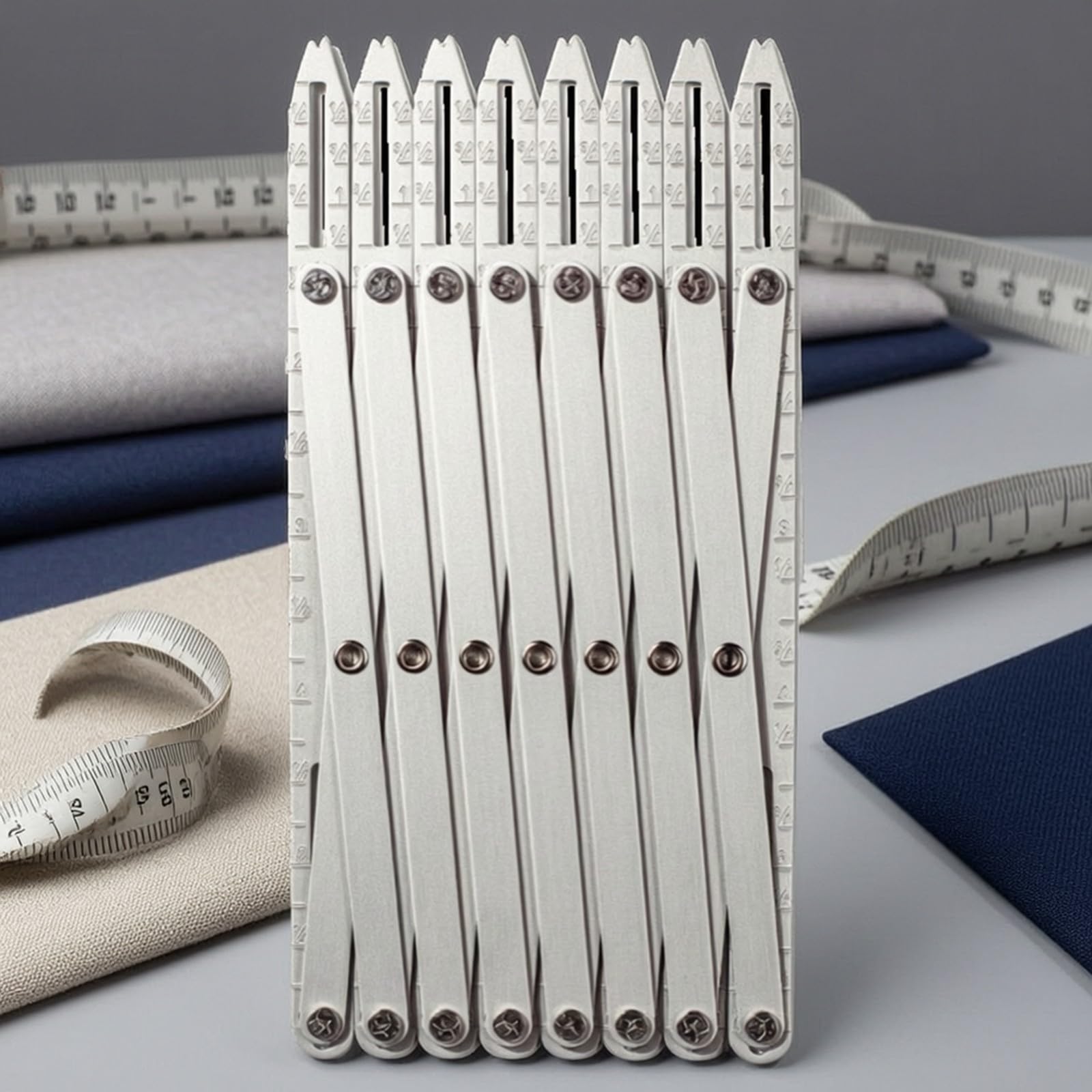 Règle D'équidistance Marquages Faciles à Lire Règle Extensible Léger til Marquage Mesure pr Cturières, Quilting