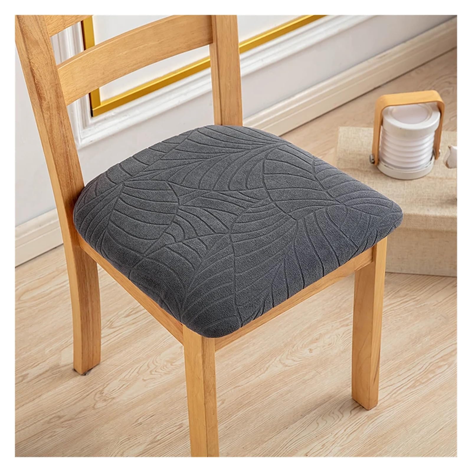 RYQZHHY Chair Cover Chair Seat Cover Stretch Dining Room Removable Without Backrest Protector