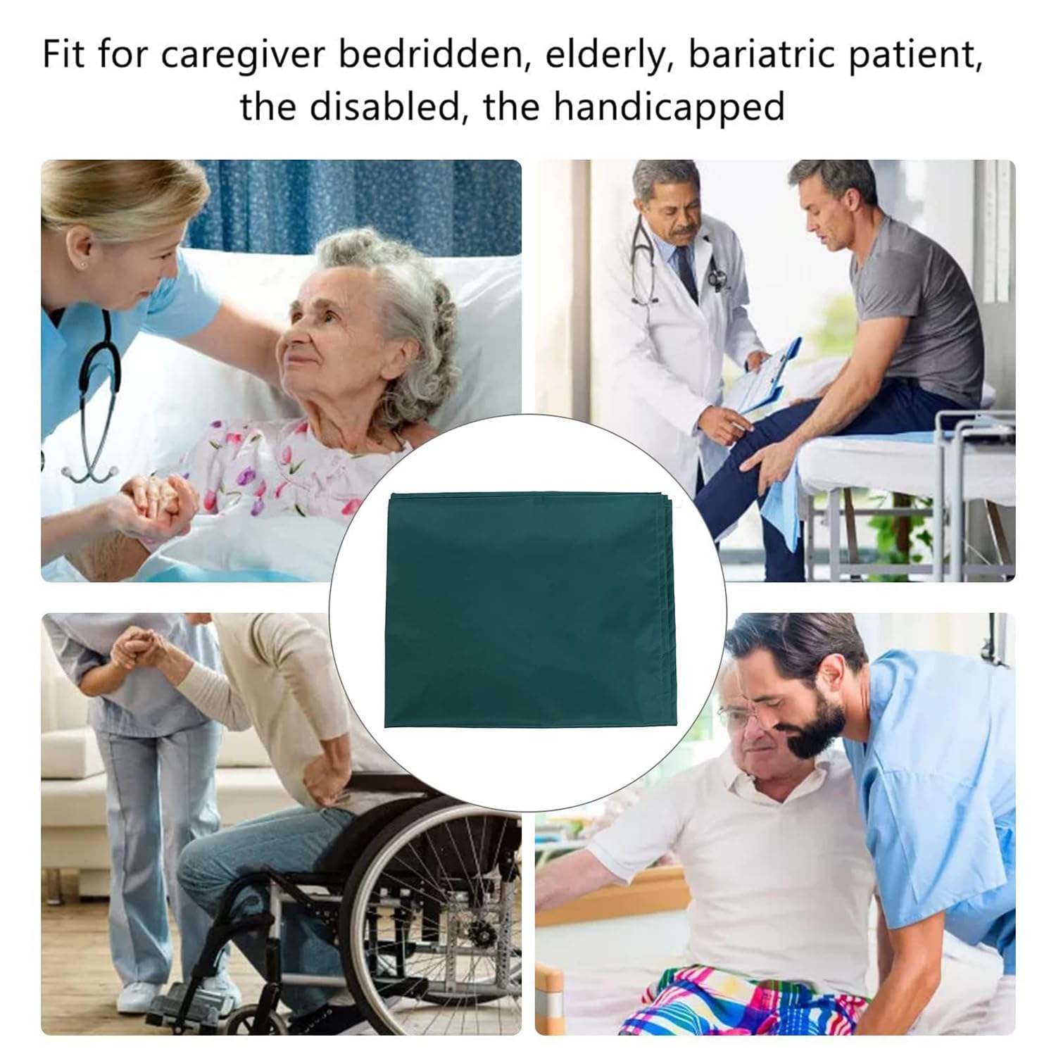 Drap De Glisse, Drap De Transfert, Drap De Transfert Pour Personnes Âgées, Planche De Transfert, Drap De Glisse Pour Personnes Âgées, Pour Patients Alités,Pour Personnes Âgées (75 * 115cm)