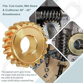 Amazon.com: Ohoho 20 Teeth 917-04861 Worm Gear Compatible