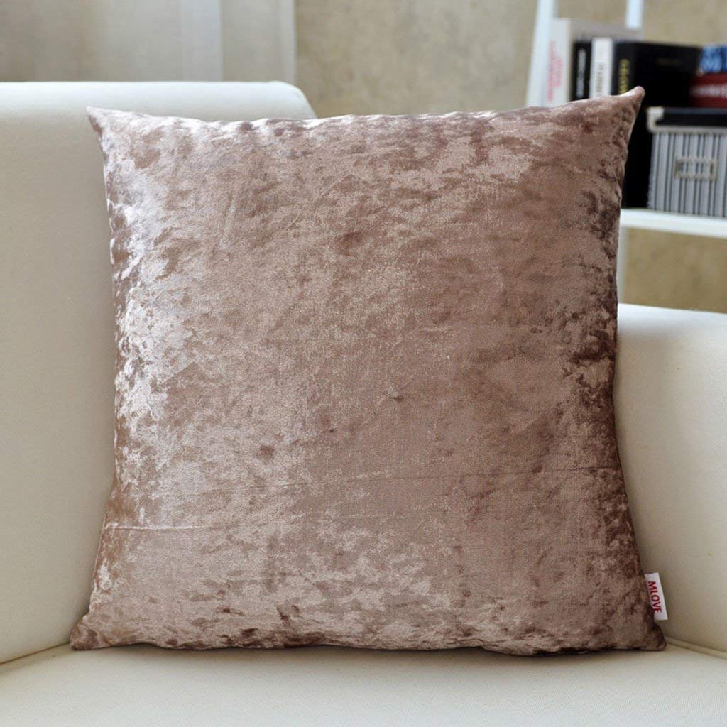 Coussin de maintien en daim Snug marron clair de qualité supérieure pour canapé