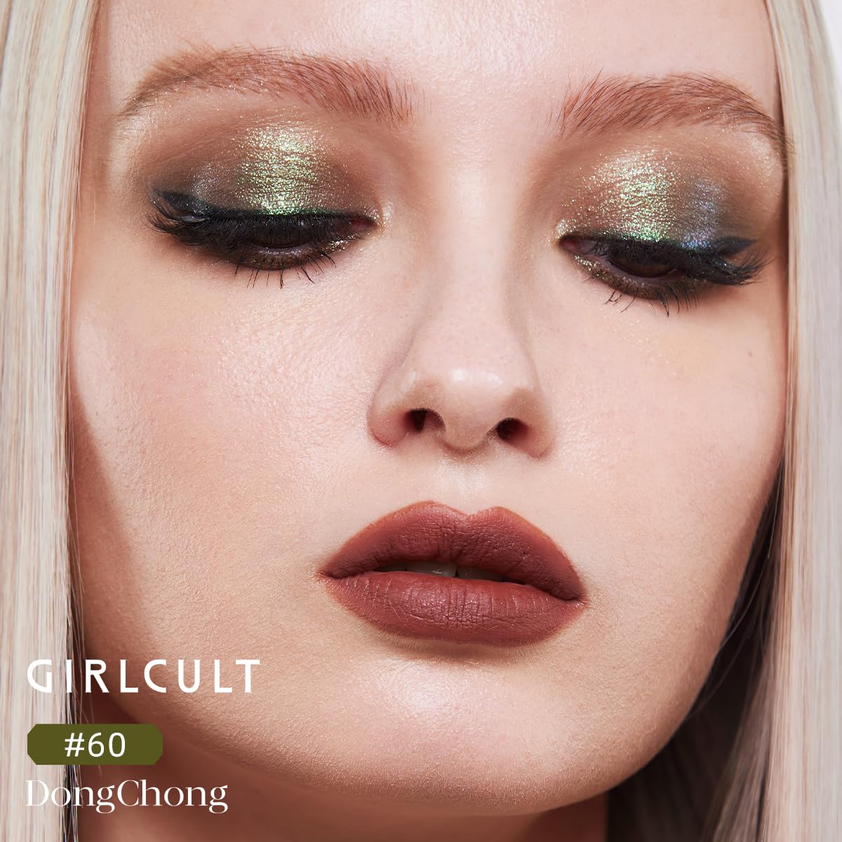 GIRLCULT 4-Color Eyeshadow Palette – Pigmented Makeup Palette with Matte & Shimmer Finishes, Long-Lasting & Blendable, Built-in Mirror, Ideal for Natural Eye Looks or Smoky Eye Kit #60 - Image 4