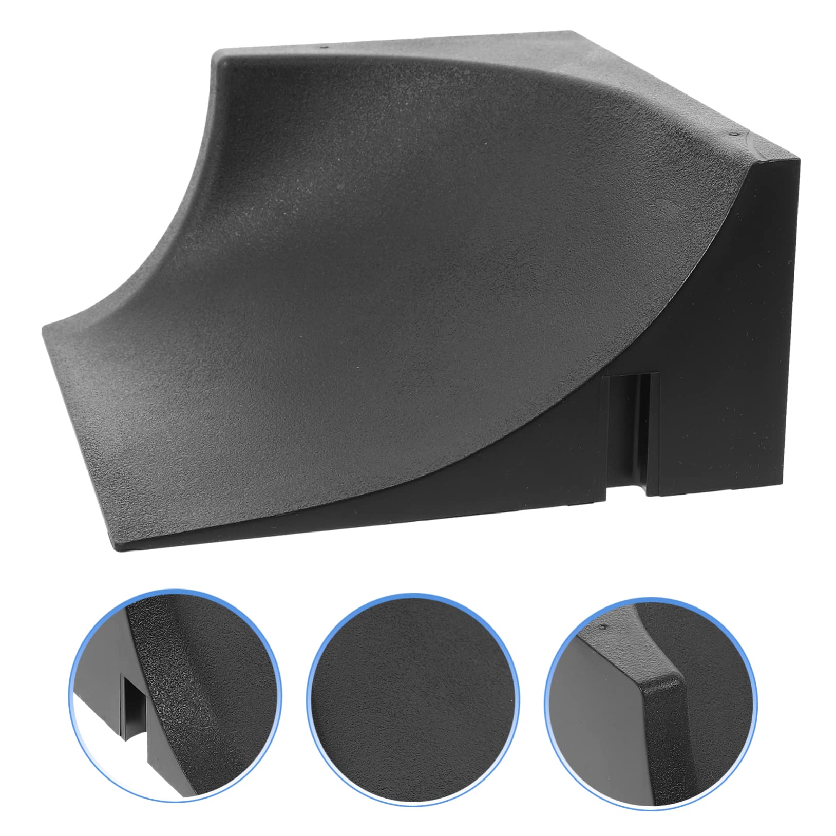 UPKOCH Kit de Skate Park pour Doigt en Plastique Noir, Jouet Skateboard Doigts, Développe la Coordination et Renforce la Communication Lors du Finger Sport