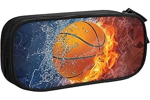 Organized Courtside - Basketball Pencil Case for School Victory