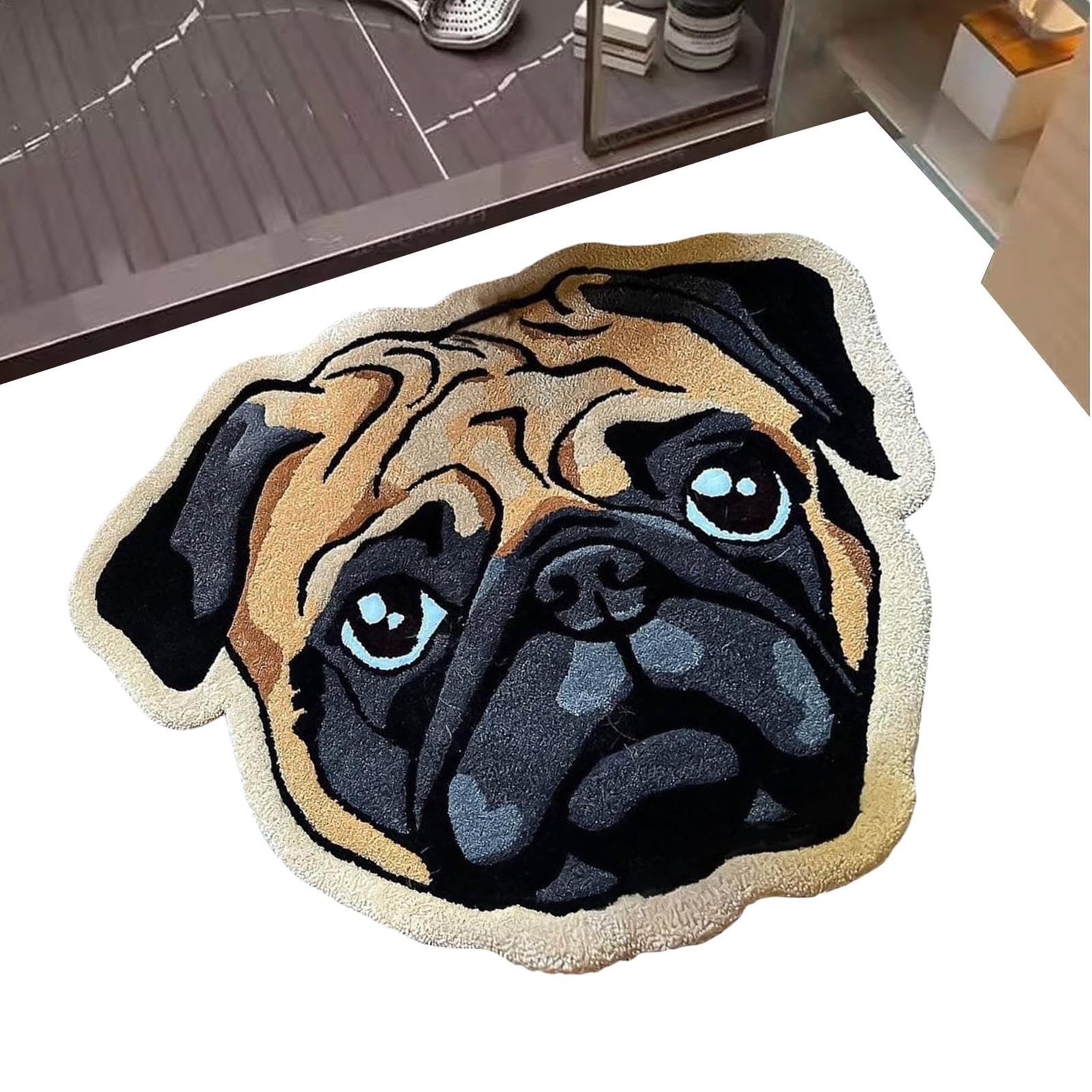 Paillasson pour chien extérieur et intérieur | Tapis de bain amusant antidérapant