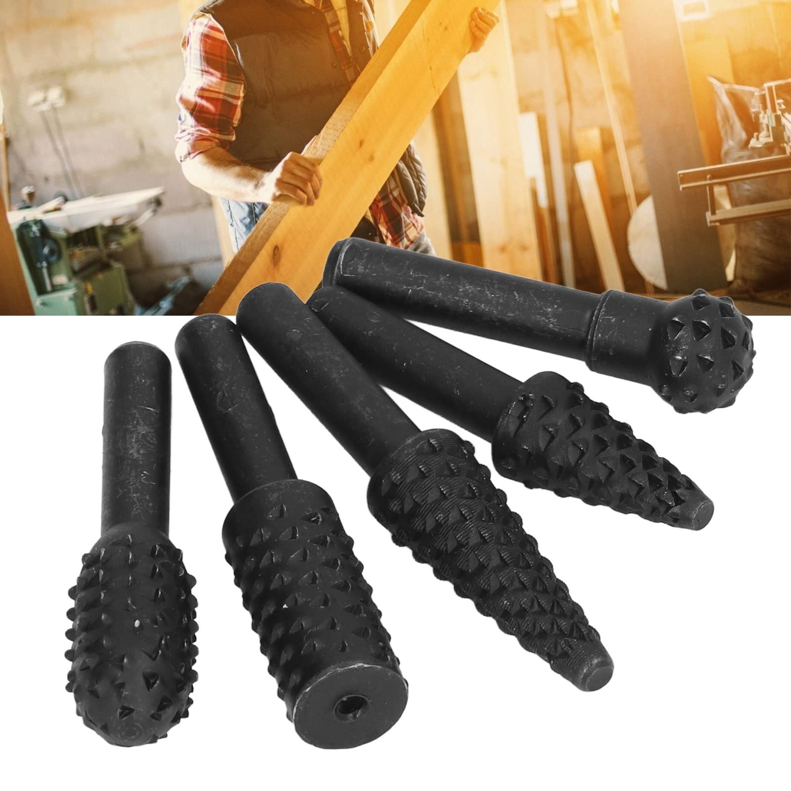 File DIY Cutting HSS Carving Polishing Drill Bit Set for Rubber - Image 2