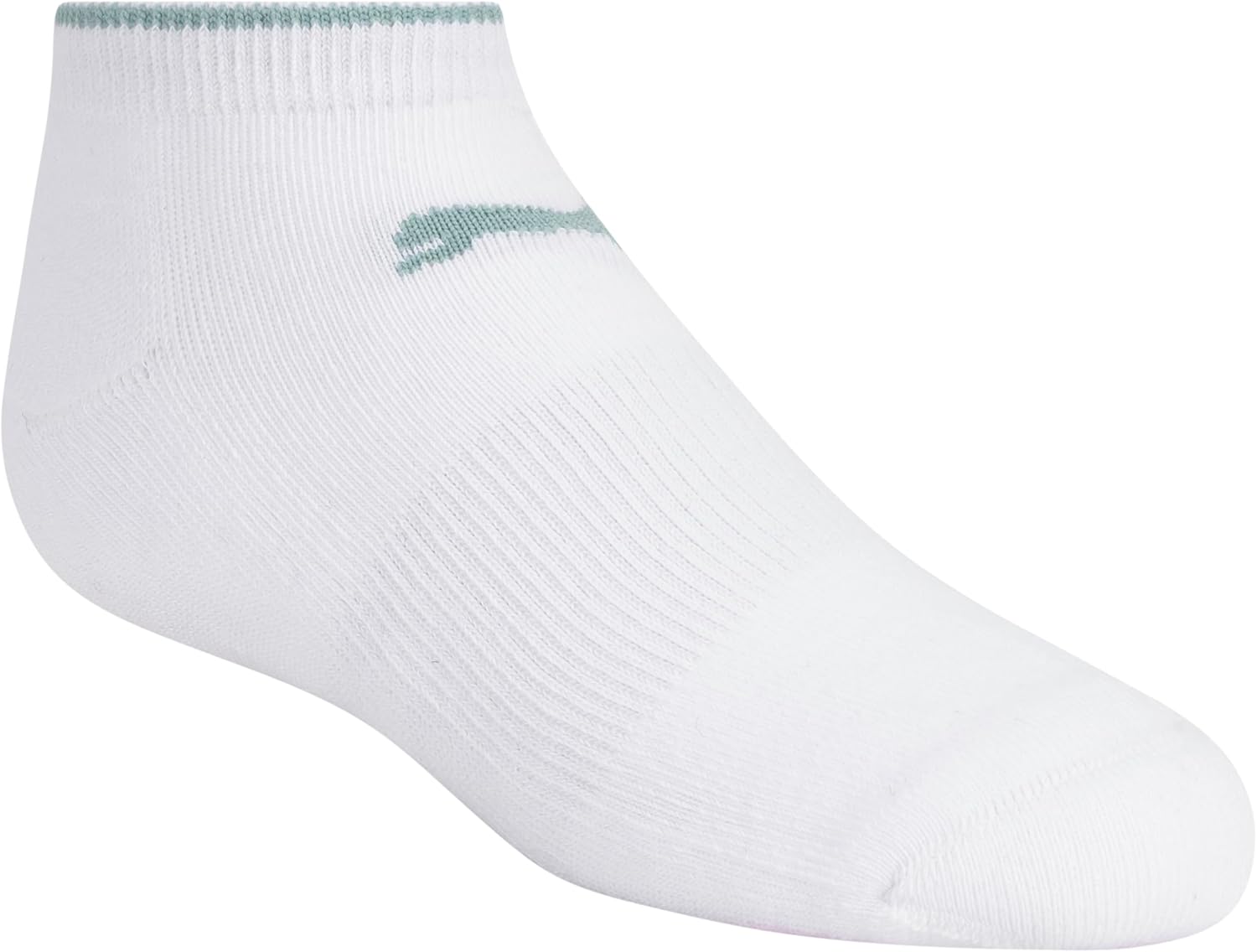 PUMA Girls' Low Cut Cushioned Arch Support Socks (8-Pack) - Image 5