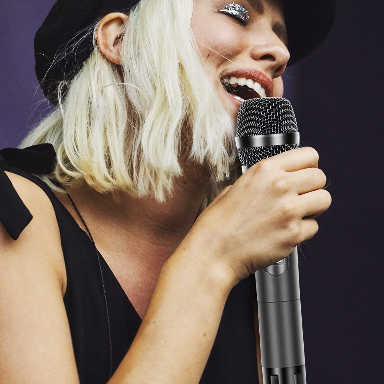 Amazon.co.jp: Depusheng W1 UHF ワイヤレスマイクシステム