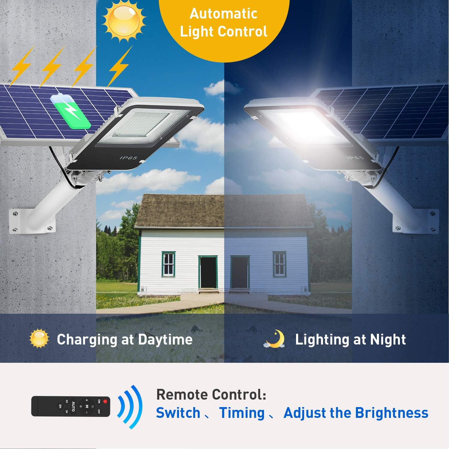 🔥 Cashback up to 70% WERISE 120W Solar Street Lights Outdoor, Dusk to Dawn Solar Led Outdoor Light with Remote Control, 6500K Daylight White Security Led Flood Light for Yard, Garden, Street, Playgroud Lowest Price WERISE 120W Solar Street Lights Outdoor, Dusk to Dawn Solar Led Outdoor Light with Remote Control, 6500K Daylight White Security Led Flood Light for Yard, Garden, Street, Playgroud