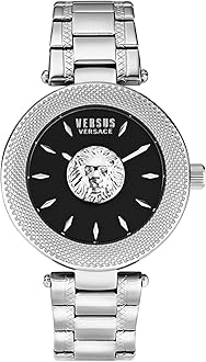 Versus VersaceBrick Lane Lion Collection Luxury Womens Watch Timepiece