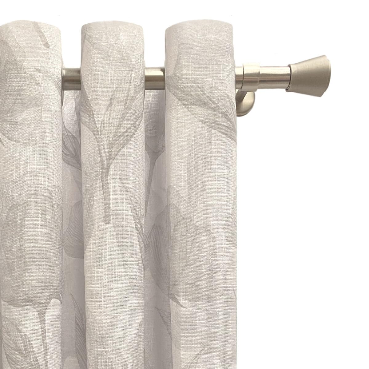 Alexandra House Living Curtain Sofia Grey 400 x 270 x 1 cm Translucent