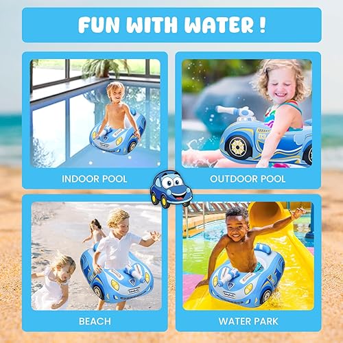 Miniatura 5 de Flotador de piscina para bebé, flotadores 3D para niños pequeños de 1 a 2 años, flotadores de piscina para bebés de 6 a 12 meses, flotadores de