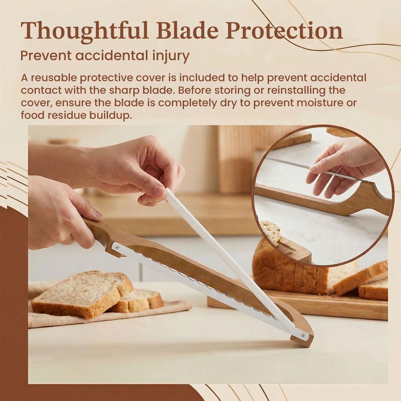 Sourdough Bread Knife - Perfect Slice Every Time -5 Sourdough Bread Knife - Perfect Slice Every Time -5