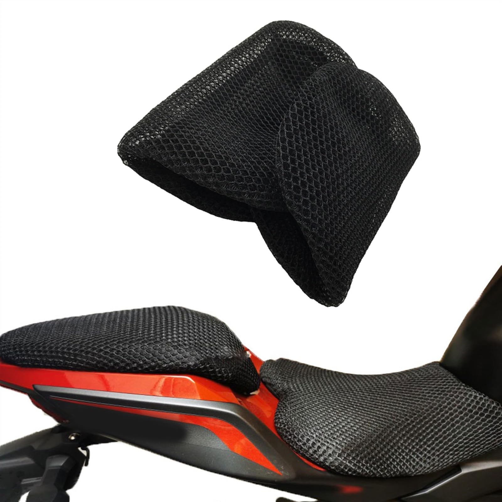 Housse de siège moto anti-dérapante et coussin de protection selle pour Kawasaki Z400